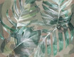 60x120 cm beige wall tiles with floral patterns, matt finish, A4H922 Kamu