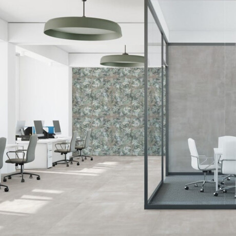 60x120 cm beige wall tiles with floral patterns, matt finish, A4H922 Kamu #2
