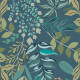 60x120 cm blue wall tiles with floral patterns, matt finish, A4H924 Majorele #4