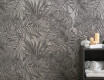 60x120 cm grey wall tiles with floral patterns, matt finish, A4H925, Panaria