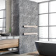 60x120 cm grey wall tiles with floral patterns, matt finish, A4H925, Panaria #2