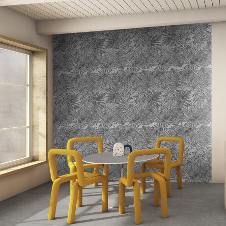 60x120 cm grey wall tiles with floral patterns, matt finish, A4H925, Panaria #3