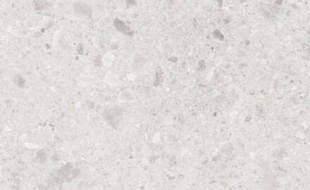 Glazed porcelain stoneware floor tiles, 60x120, Ivory, light grey, matt, rectified, A4H95, terrazzo