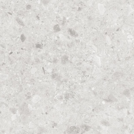 Glazed porcelain stoneware floor tiles, 60x120, Ivory, light grey, matt, rectified, A4H95, terrazzo #4