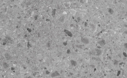 Glazed porcelain stoneware floor tiles, 60x120, Grey (matt), rectified, A4H97, Terrazzo