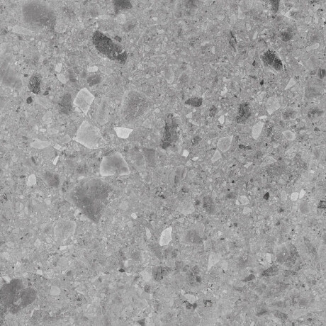 Glazed porcelain stoneware floor tiles, 60x120, Grey (matt), rectified, A4H97, Terrazzo #3