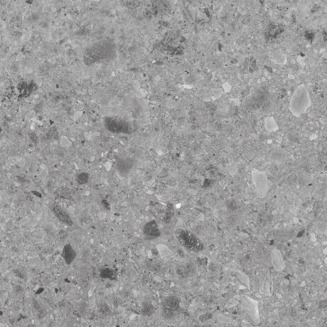 Glazed porcelain stoneware floor tiles, 60x120, Grey (matt), rectified, A4H97, Terrazzo #5