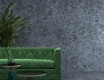 Glazed porcelain stoneware floor tiles, 60x120, Anthracite matt, rectified, A4H98, Terrazzo