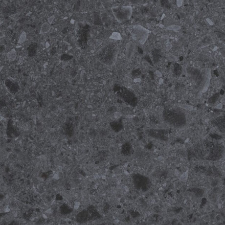 Glazed porcelain stoneware floor tiles, 60x120, Anthracite matt, rectified, A4H98, Terrazzo #2