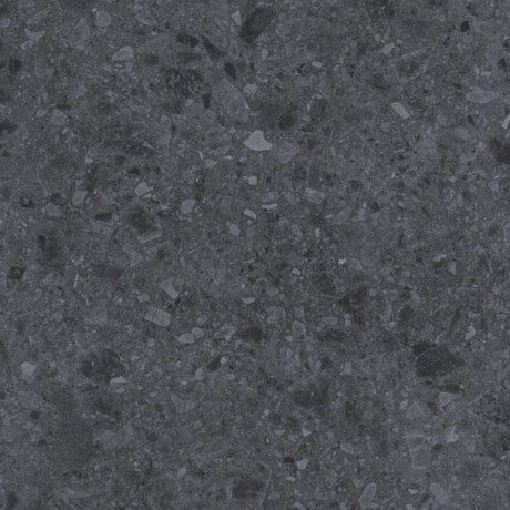 Glazed porcelain stoneware floor tiles, 60x120, Anthracite matt, rectified, A4H98, Terrazzo #3