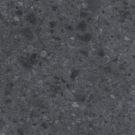 Glazed porcelain stoneware floor tiles, 60x120, Anthracite matt, rectified, A4H98, Terrazzo #4