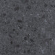 Glazed porcelain stoneware floor tiles, 60x120, Anthracite matt, rectified, A4H98, Terrazzo #5