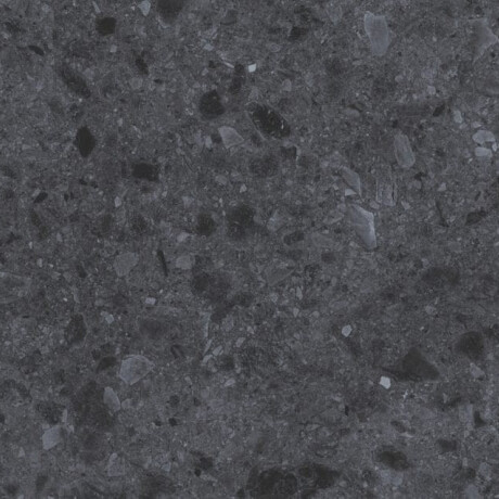 Glazed porcelain stoneware floor tiles, 60x120, Anthracite matt, rectified, A4H98, Terrazzo #7