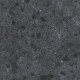 Glazed porcelain stoneware floor tiles, 60x120, Anthracite matt, rectified, A4H98, Terrazzo #7
