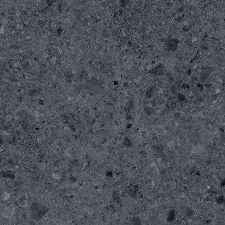 Glazed porcelain stoneware floor tiles, 60x120, Anthracite matt, rectified, A4H98, Terrazzo #9