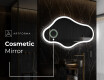 Irregular Mirror LED Lighted decorative design C222 #4