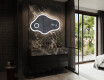 Irregular Mirror LED Lighted decorative design C222 #10