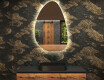 Irregular Mirror LED Lighted decorative design D221