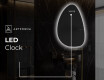 Irregular Mirror LED Lighted decorative design D221 #7
