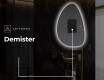 Irregular Mirror LED Lighted decorative design D221 #8