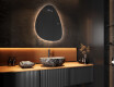 Irregular Mirror LED Lighted decorative design D221 #9
