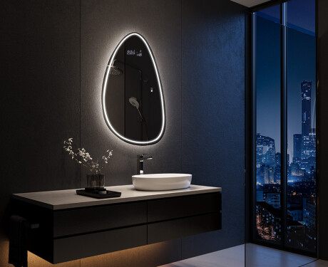 Irregular Mirror LED Lighted decorative design B223 #9