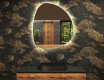 Irregular Mirror LED Lighted decorative design EG221
