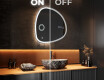 Irregular Mirror LED Lighted decorative design EG222 #3