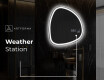 Irregular Mirror LED Lighted decorative design EG222 #9