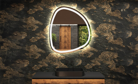 Irregular Mirror LED Lighted decorative design EG222