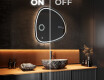 Irregular Mirror LED Lighted decorative design EG223 #3