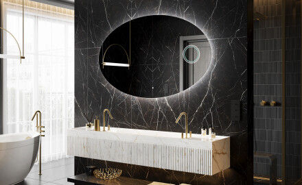 Backlit LED Bathroom Mirror L226