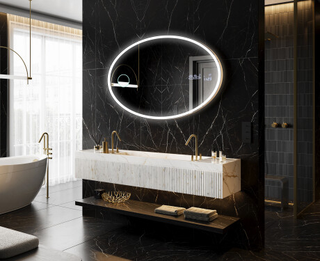 Backlit LED Bathroom Mirror L227 #11