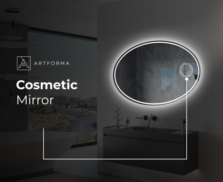 Backlit LED Bathroom Mirror L228 #5