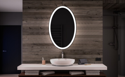 Backlit LED Bathroom Mirror LED74