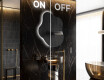Irregular Mirror LED Lighted decorative design EM221 #3