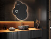 Irregular Mirror LED Lighted decorative design EM221 #10