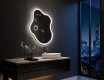 Irregular Mirror LED Lighted decorative design EM222 #10