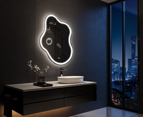Irregular Mirror LED Lighted decorative design EM222 #10