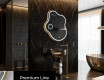 Irregular Mirror LED Lighted decorative design EM223 #4