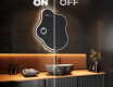 Irregular Mirror LED Lighted decorative design EM223 #3