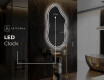 Irregular Mirror LED Lighted decorative design F223 #7