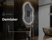 Irregular Mirror LED Lighted decorative design F223 #8