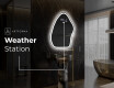 Irregular Mirror LED Lighted decorative design G222 #6