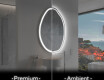 Irregular Mirror LED Lighted decorative design U222