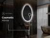 Irregular Mirror LED Lighted decorative design U222 #5
