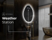 Irregular Mirror LED Lighted decorative design U222 #7