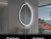 Irregular Mirror LED Lighted decorative design U223