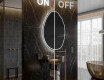 Irregular Mirror LED Lighted decorative design U223 #3