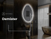 Irregular Mirror LED Lighted decorative design U223 #9